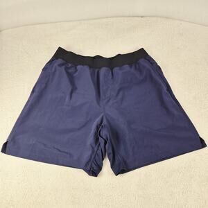 Fabletics Shorts Mens XL Navy The Franchise Short Unlined S02043504-4810-15040